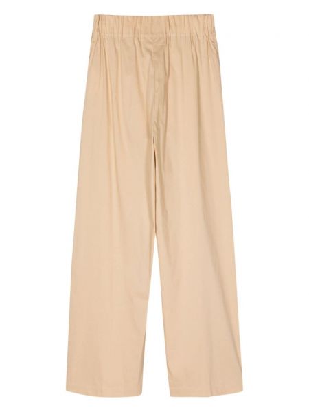 Pantalon plissé Semicouture beige
