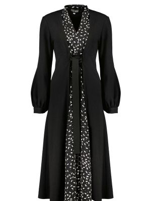 Черное вечернее платье Poustovit