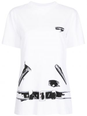 T-shirt con stampa We11done nero