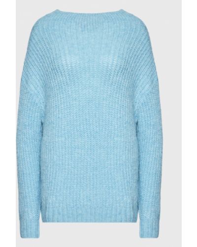 Laza szabású pulóver Karen By Simonsen kék