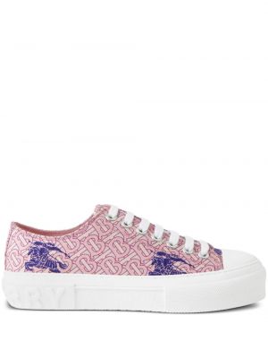 Sneakers Burberry rózsaszín