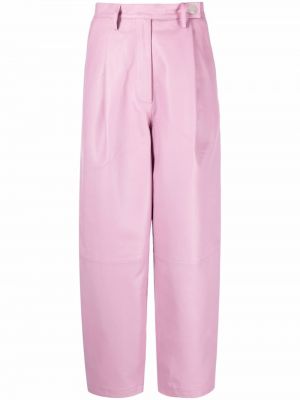 Pantalones de cintura alta Remain rosa