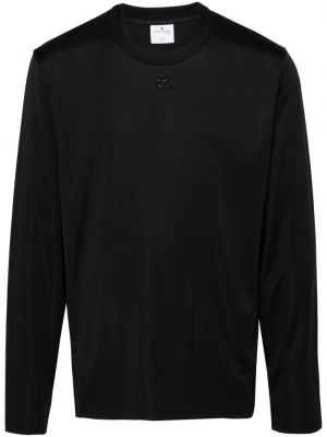 Marškinėliai Courreges juoda