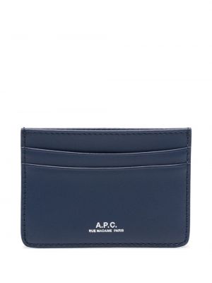 Usnjena denarnica A.p.c. modra