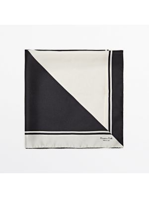 Шелковый платок Massimo Dutti