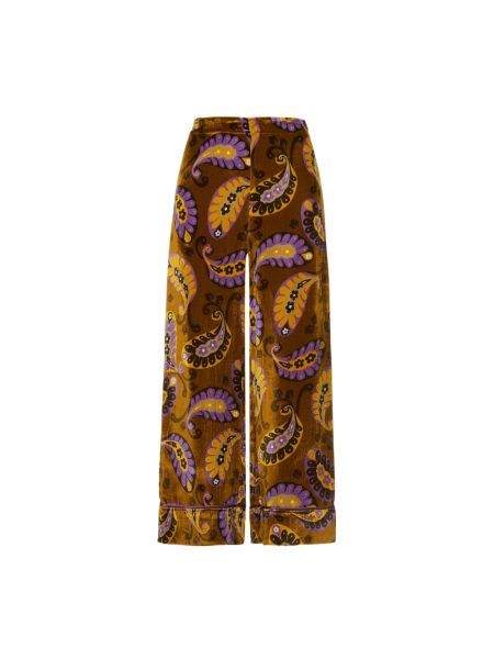 Pantalon large Maliparmi violet