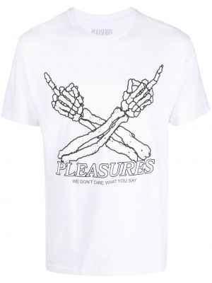 T-shirt Pleasures vit