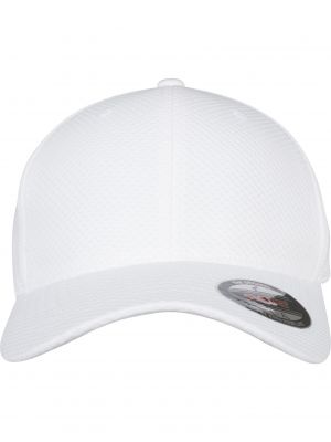 Jersey müts Flexfit valge