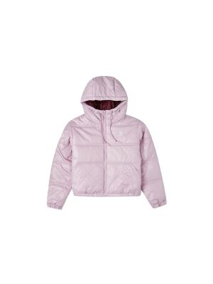 Женская стеганая куртка Converse, розовый/фиолетовый