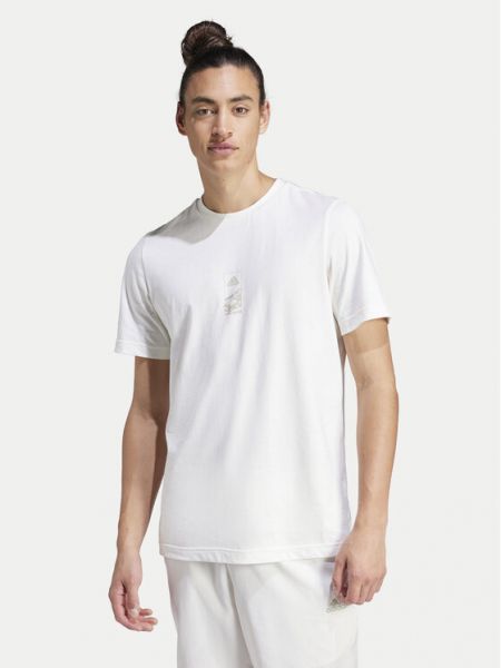 T-shirt Adidas bianco