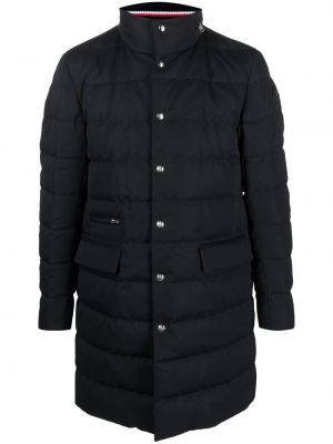 Quiltad kappa Moncler blå