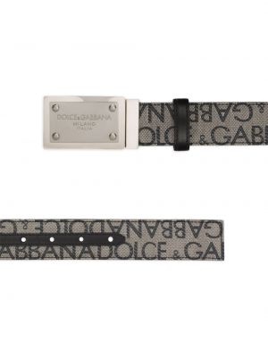 Kožený pásek Dolce & Gabbana