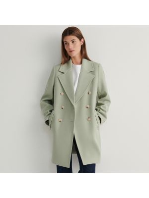 Płaszcz Reserved zielony