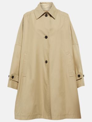 Oversized krátký kabát Totême béžový