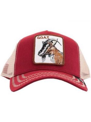 Czerwona czapka z daszkiem Goorin Bros