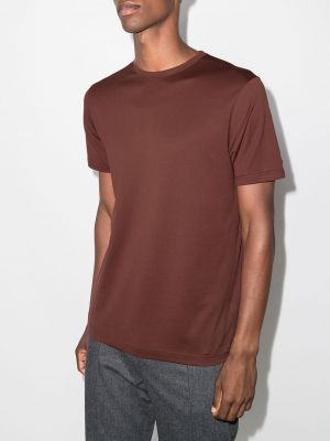Camiseta de cuello redondo Sunspel