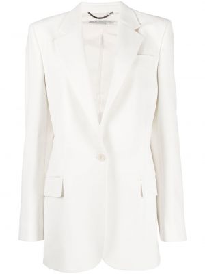 Lang blazer Stella Mccartney hvit