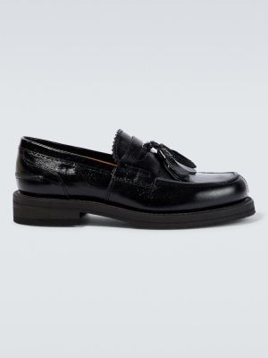 Pantofi loafer din piele de lac Our Legacy negru