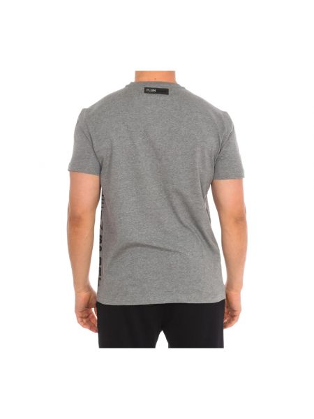 Camiseta de algodón manga corta de cuello redondo Plein Sport