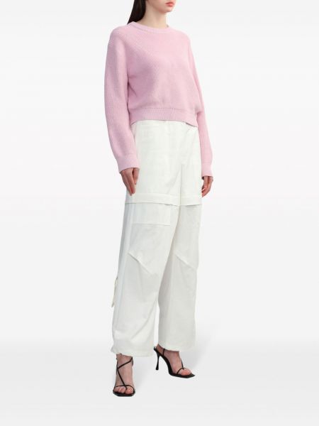 Pullover mit rundem ausschnitt Juun.j pink