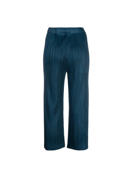 Pantalones elegantes Issey Miyake azul