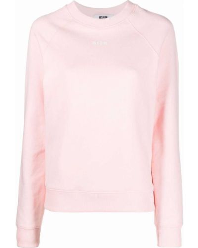 Trykt sweatshirt Msgm rosa