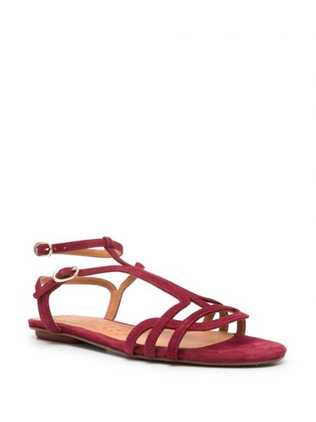 Seemisnahksed sandaalid Chie Mihara punane