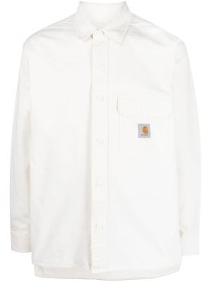 Medvilninė marškiniai Carhartt Wip balta