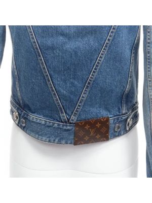 Kurtka jeansowa Louis Vuitton Vintage niebieska