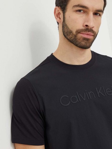 Majica kratki rukavi Calvin Klein Performance crna