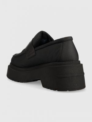 Pantofi loafer cu platformă Tommy Jeans negru