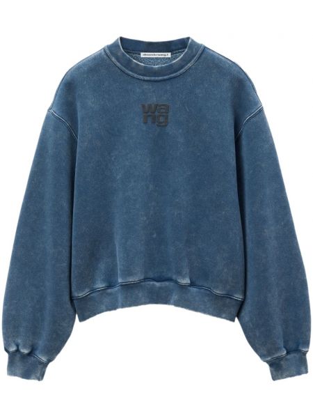 Sweat-shirt long avec applique Alexander Wang