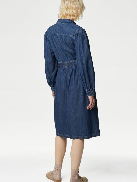 Джинсовое платье Marks & Spencer синее