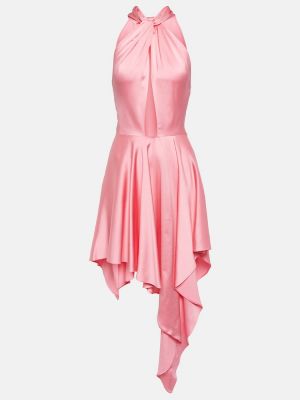 Sukienka asymetryczna Stella Mccartney różowa