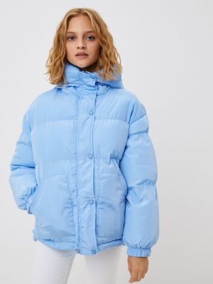 Голубая утепленная куртка Allegri
