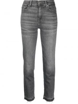 Jeans 7/8 7 For All Mankind grå