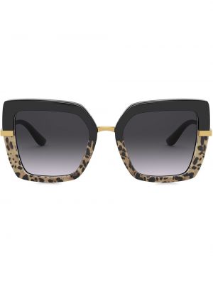 Gafas de sol con estampado Dolce & Gabbana Eyewear negro
