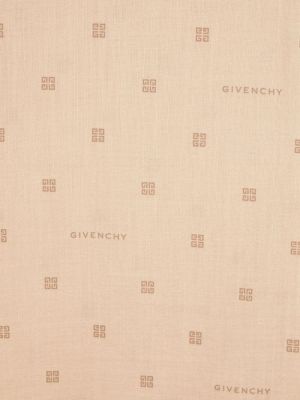 Kaschmir seiden schal Givenchy beige