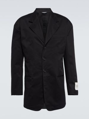 Anzug aus baumwoll Dolce&gabbana schwarz