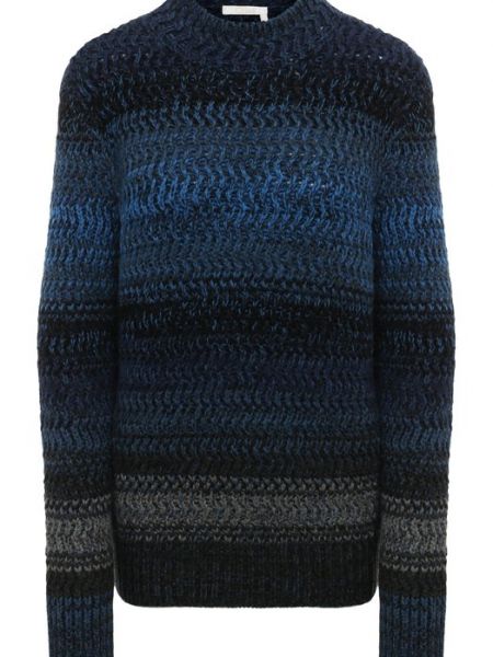 Кашемировый свитер Chloé синий