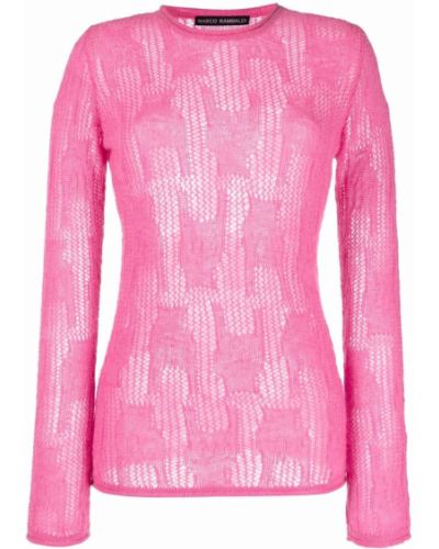 Jersey de punto de tela jersey Marco Rambaldi rosa