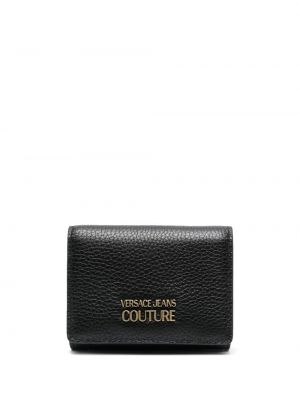 Iš natūralios odos piniginė Versace Jeans Couture