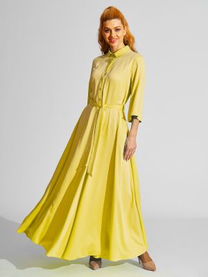 Платье D`imma Fashion Studio желтое