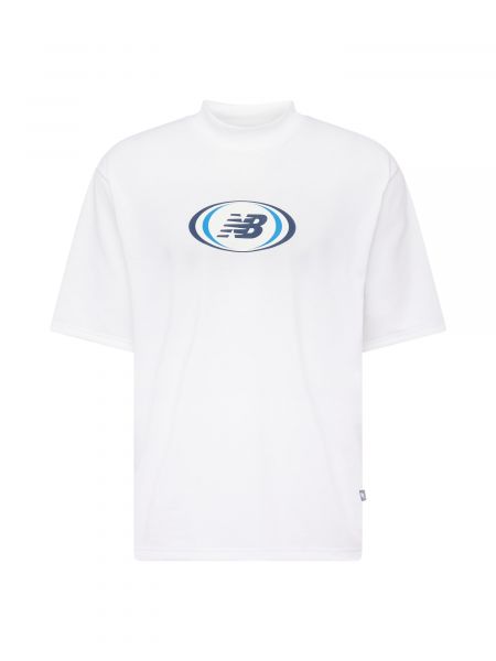 T-shirt New Balance blanc
