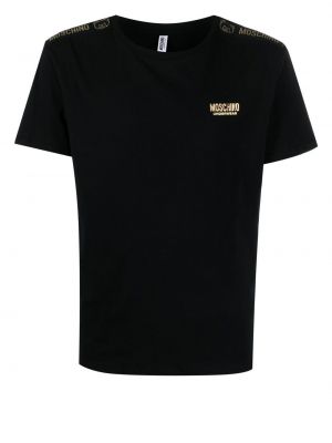 T-shirt Moschino svart