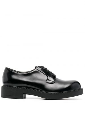 Обувки в стил дерби Prada черно