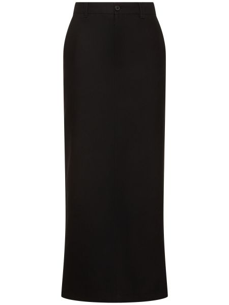 Pamučna maksi suknja Wardrobe.nyc crna