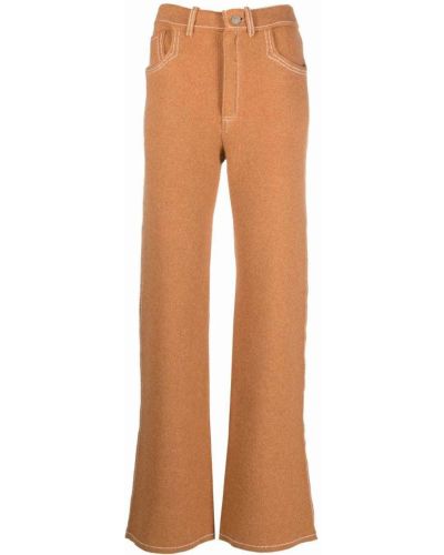 Pantalones de punto Barrie marrón
