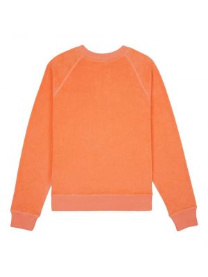 Sweatshirt aus baumwoll Sporty & Rich orange