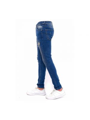 Slim fit skinny jeans True Rise blau